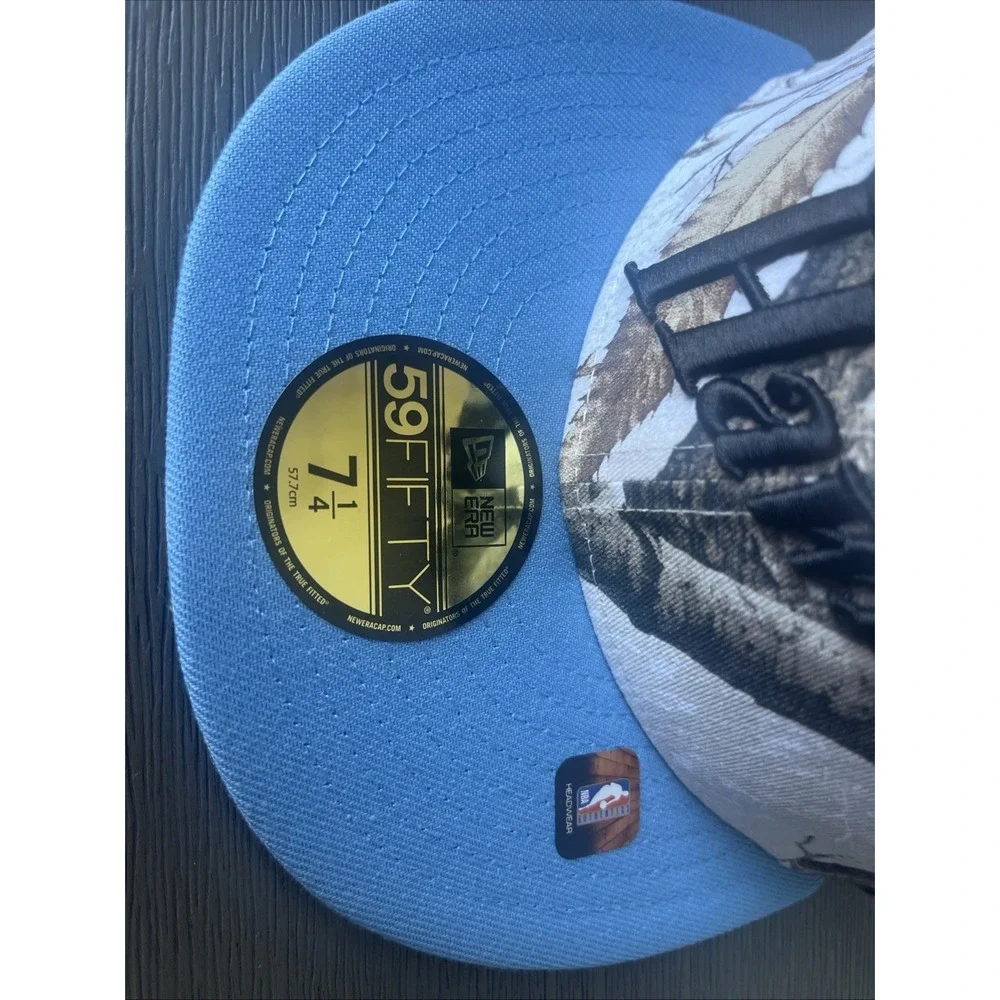 Atlanta Hawks New Era Realtree Camo NBA 7 1/4 Fitted Hat Cap NWT